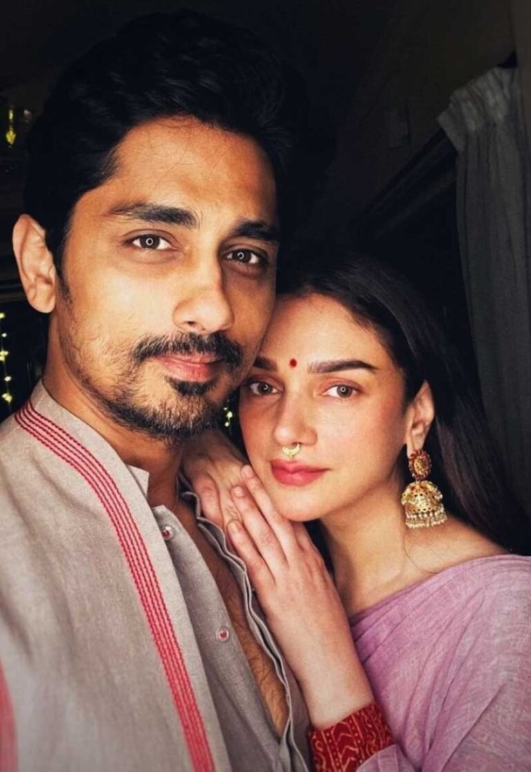 Sidharth and Aditi Rao