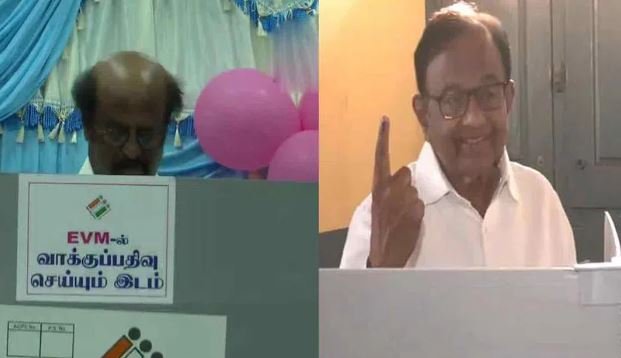 Celebrities Cast their Vote