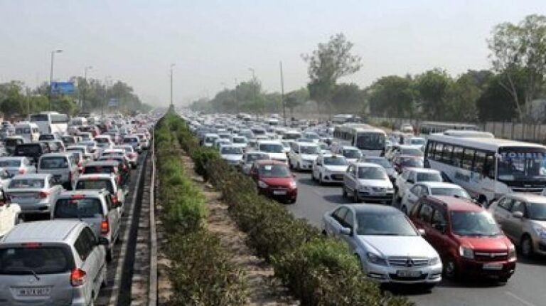Hyderabad to Vijayawada Highway Traffic Jam