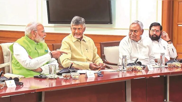 ఎన్డీఏ ప‌క్షాల స‌మావేశంలో న‌రేంద్ర‌మోదీ