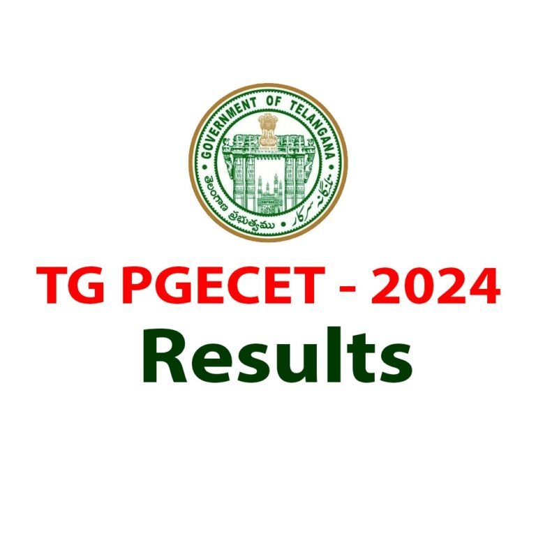 టీజీపీజీఈసెట్‌ ఫలితాల విడుదల..