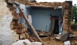House Collapsed due to Rain in Nagarkurnool