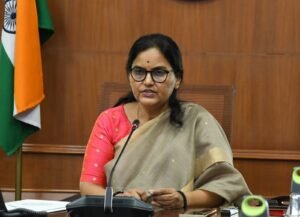 CS Shanti Kumari review and teleconference with collectors on heavy rains in Telangana
