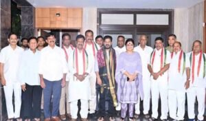 Six BRS MLCs joined in the Congress party