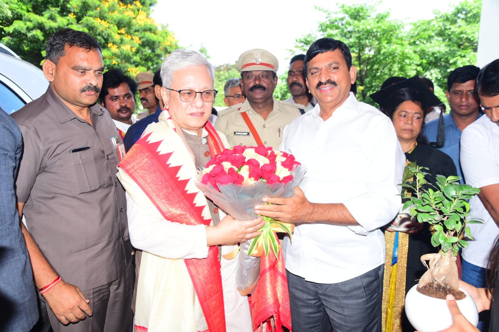Governer visit Hanamkonda