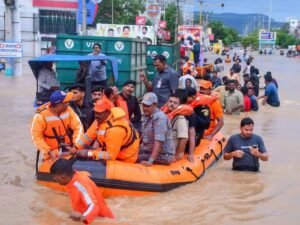 Andhra Pradesh, Vijayawada District, Rain Effect