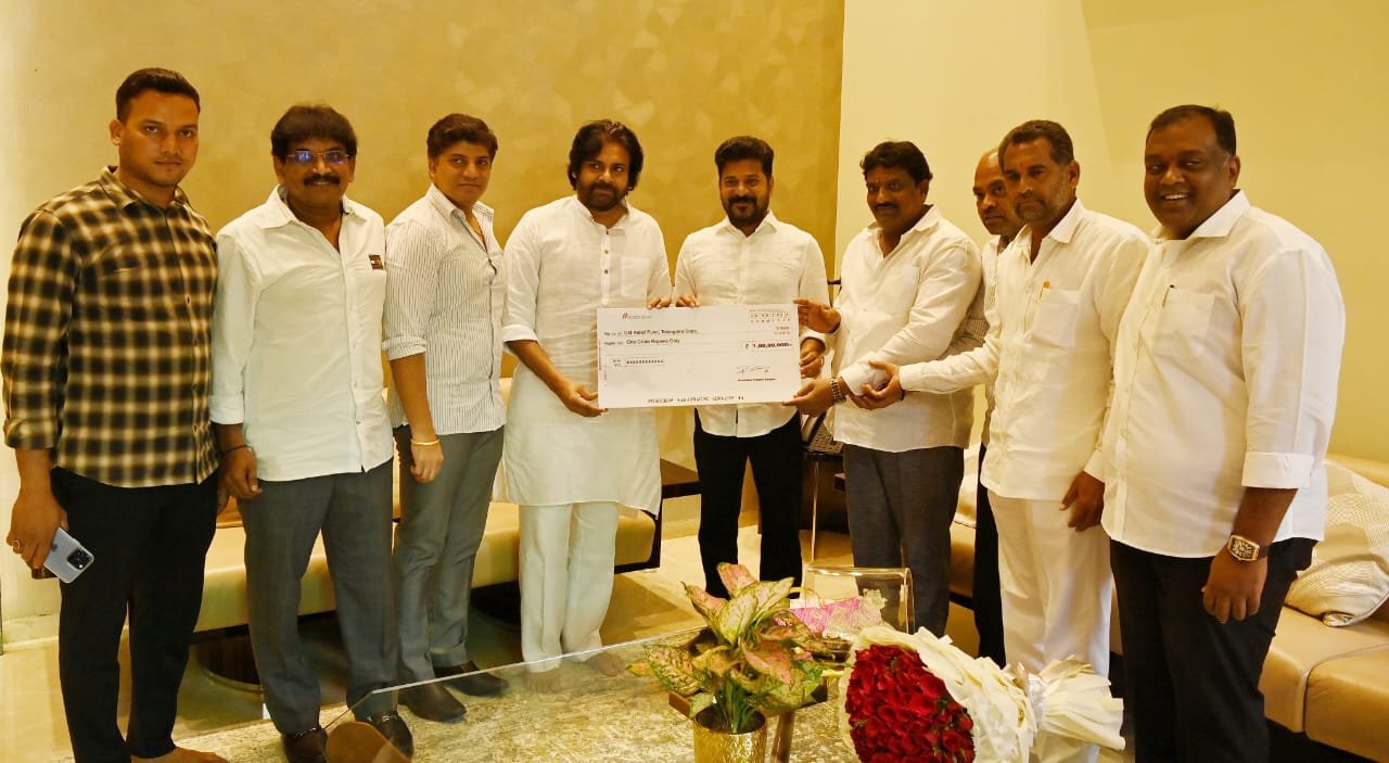PAVANKALYAN | సీఎం రేవంత్ ను క‌లిసిన ప‌వ‌న్ క‌ల్యాణ్‌