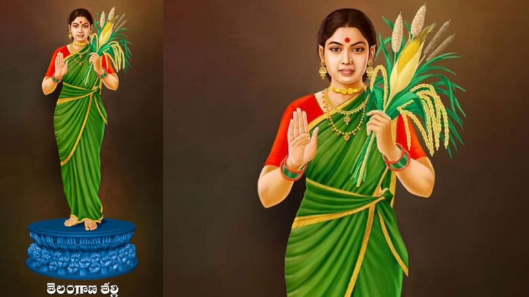 telangana-thalli-statue