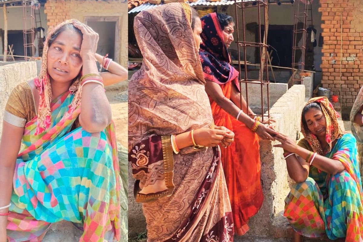 రోదిస్తున్న SLBC టన్నెల్ బాధిత కుటుంబ స‌భ్యులు