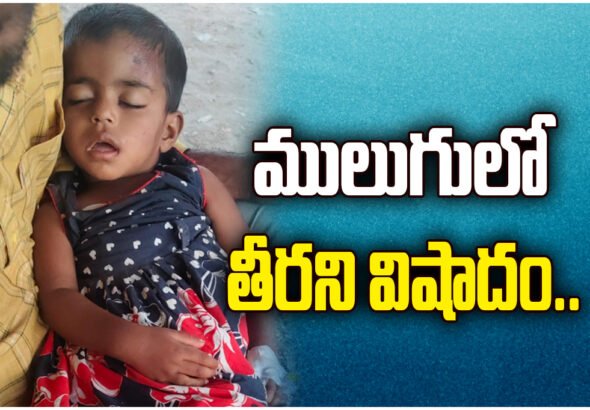 Mulugu auto accident leaves 3-year-old girl blind, tragic incident shocks locals and raises safety concerns.