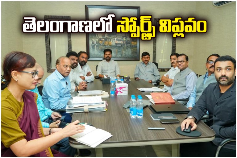 CM Revanth Reddy plans Young India Sports University to train athletes and boost Olympic medal