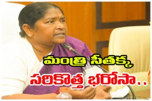 Seethakka launches free health tests, loans for DWACRA women