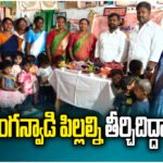 Station Ghanpur chairman Vinay Kumar stresses development of Anganwadi children during clothes distribution and annaprasana event