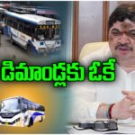 Telangana govt agrees to 29 RTC worker demands, urges strike withdrawal and assures talks on remaining issues.