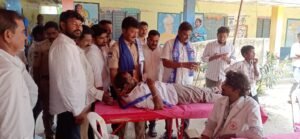 Road safety pledge Ambedkar Jayanti