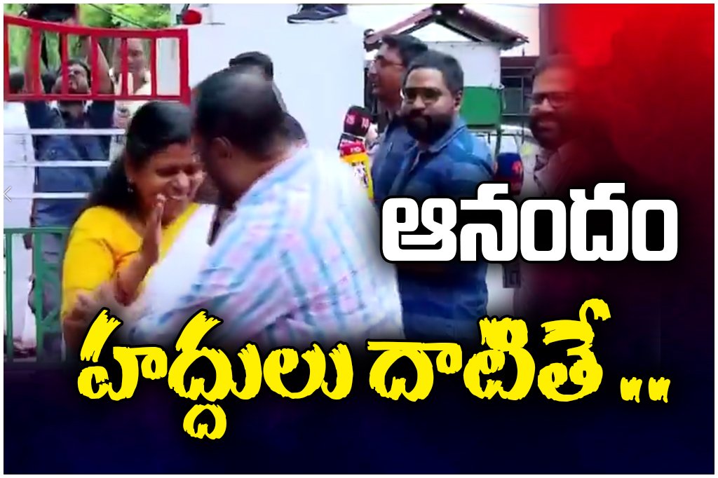 A video of a senior Congress leader attempting to hug a newly elected woman MLA in Kerala has gone viral online.