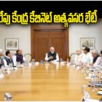 PM Narendra Modi Cabinet Emergency Meeting