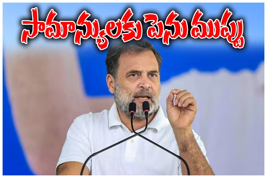 Rahul Gandhi Economic Crisis Comments