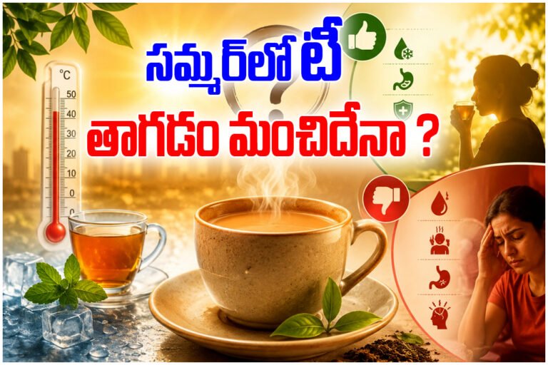 Summer Tea Drinking Effects