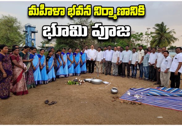 Women Building Foundation Ceremony in Chilpur