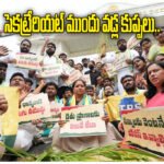 Telangana Paddy Procurement Protest