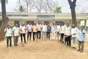 BJP Swachh School Programme Kamalapur
