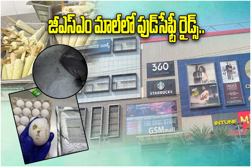 GSM Mall Hyderabad Food Safety Raids