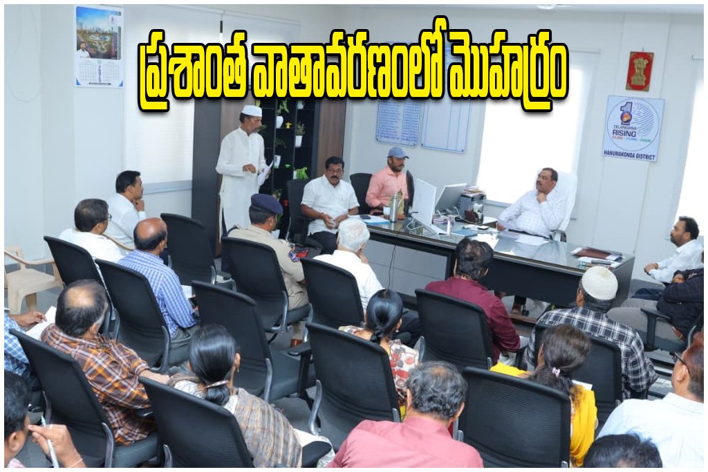Hanamkonda Muharram Arrangements