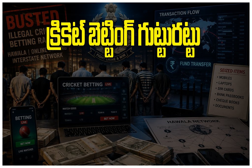 Hyderabad Cricket Betting Racket