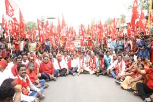 cpi protest hanamkonda