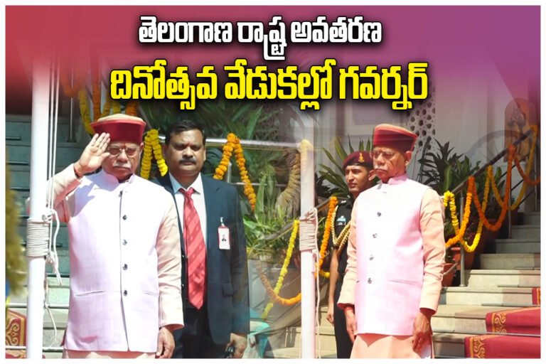 Governor Telangana Formation Day