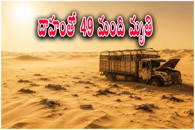 Sahara Desert Tragedy