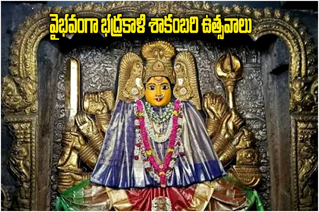 Bhadrakali Shakambari Navaratri Warangal
