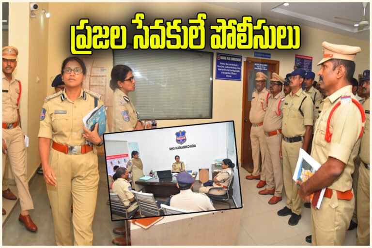 CP Swetha Inspection Warangal