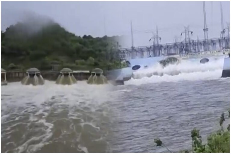 Godavari Flood at Kaleshwaram