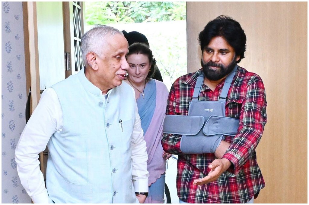 Governor Visits Pawan Kalyan