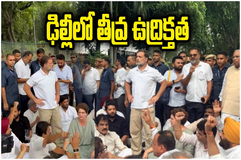 Delhi Congress Protest