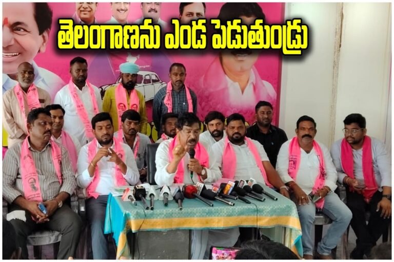 Rajaiah Telangana Water Allegations