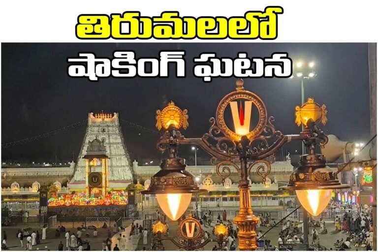 Tirumala Hanuman Idol Theft