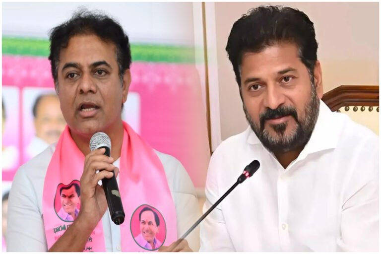 KTR Defamation Notice Revanth