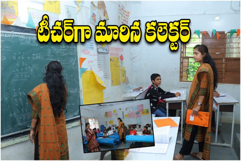 collector chahat bajpai school teacher