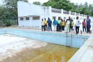 Hanamkonda collector chahat bajpai at JNS