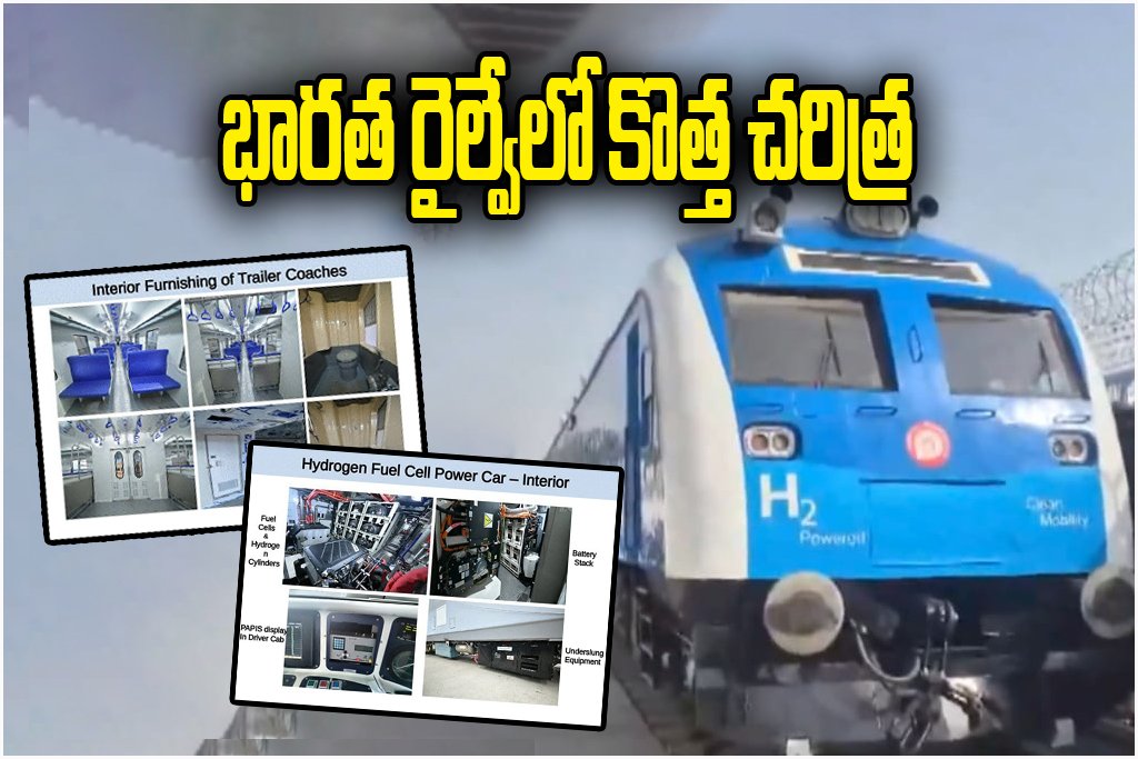 india first hydrogen train