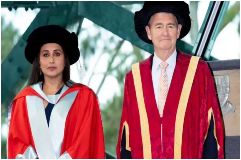 Rani Mukerji Honorary Doctorate