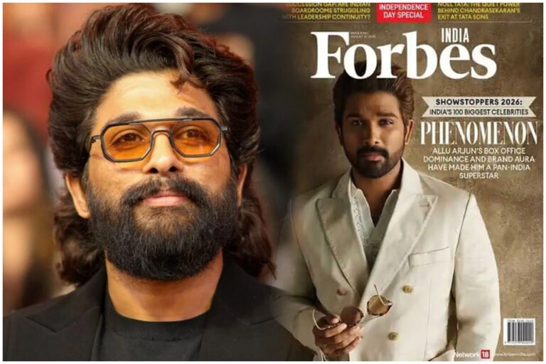 Allu Arjun Forbes India Showstoppers 2026