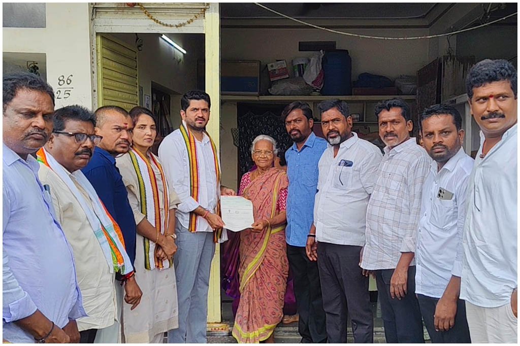CMRF Cheques Huzurabad