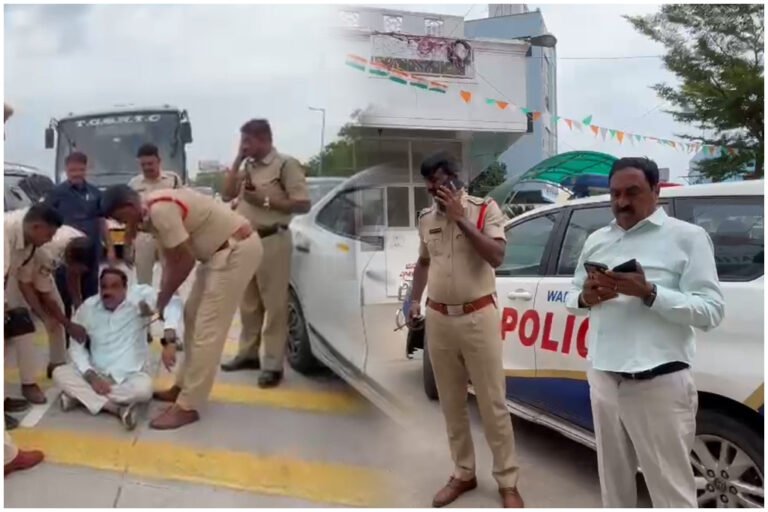 Errabelli Dayakar Rao Arrest