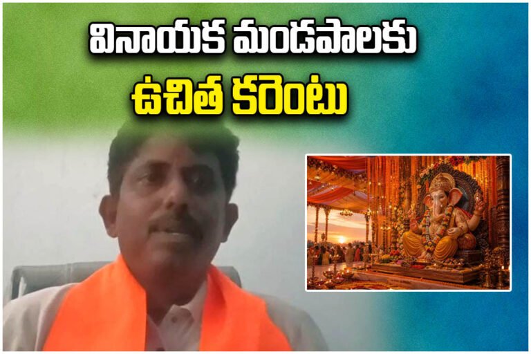 Free Electricity for Ganesh Pandals