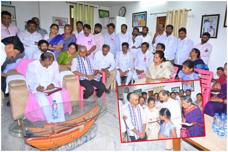 KCR Peddi Sudarshan Reddy