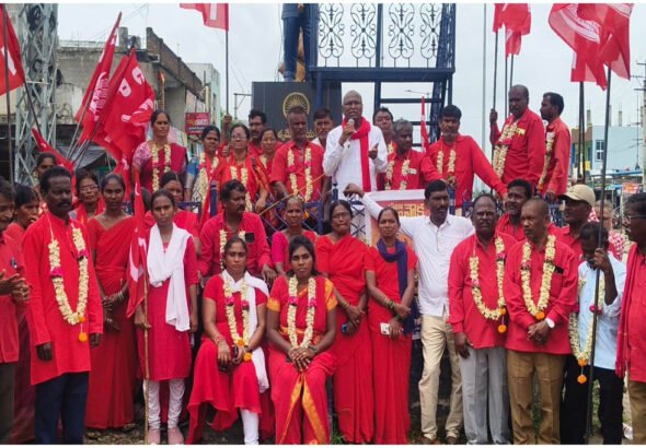 CPI Protest Against Modi Government